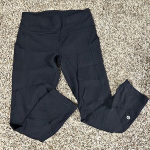 lululemon black leggings size 2